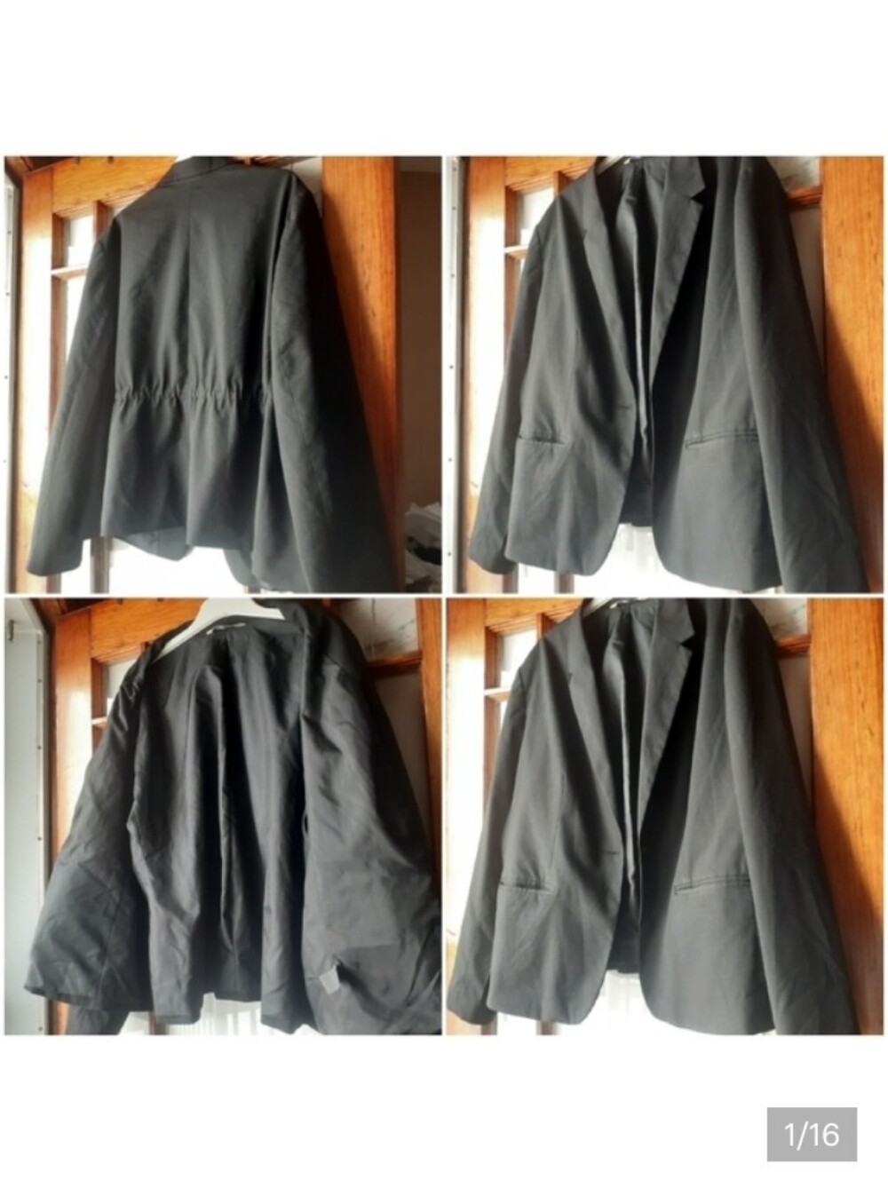 Old NAVY XXL Black Blazer Jacket Womens